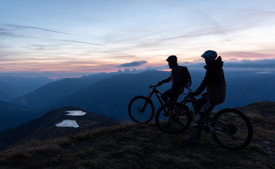 Early Rides Sonnenaufgang in Serfaus-Fiss-Ladis in Tirol | © Serfaus-Fiss-Ladis Marketing GmbH Andreas Kirschner