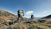 Golden Rides - Biken im Herbst am Scheidtrail in der Bikeregion Serfaus Fiss Ladis in Tirol Österreich | © christianwaldegger.com