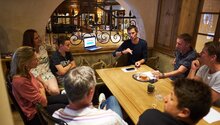 The workshop training structure with Fränk Schleck was in the Hotel Löwe in Serfaus in Tyrol | © christianwaldegger.com