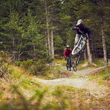 The Supernatural is a Bikeparktrail in the Bikepark Serfaus-Fiss-Ladis in Tyrol Austria | © Serfaus-Fiss-Ladis