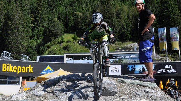 Training Area in the Bikepark Serfaus-Fiss-Ladis in Tyrol Austria | © Serfaus-Fiss-Ladis