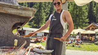 Barbecue at the Schöngampalm