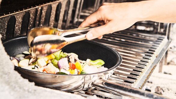 Barbecue station