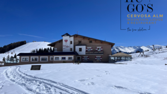 Cervosa Alm in winter