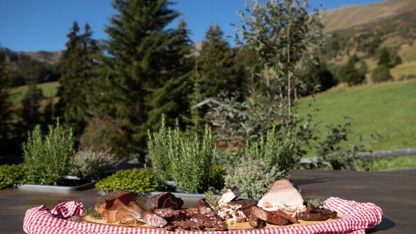 "Jausenplatte" at Leithe Wirt restaurant