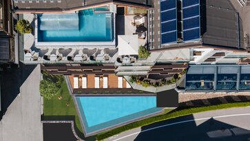 Pool von oben
