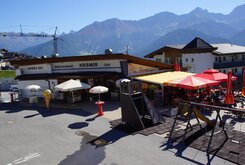 Café Krismer outside view summer Café Krismer outside view summer