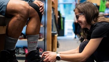 Wanderschuhfitting