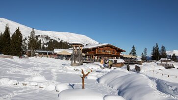 Restaurant Seealm Hög im Winter